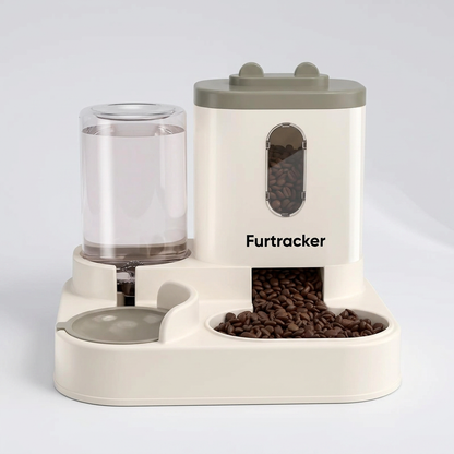 FurTracker™ Automatic Pet Feeder & Water Dispenser — Large Capacity for Cats & Dogs