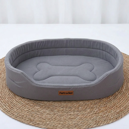 FurTracker™ Waterproof Orthopedic Dog Bed — Memory Foam Sofa with Washable Cover