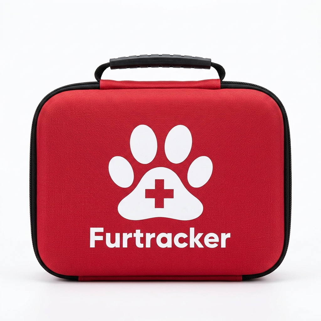 FurTracker™ Pet First Aid Kit — Complete Emergency Care for Dogs & Cats
