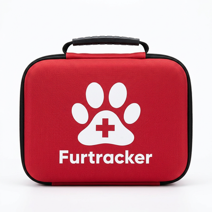 FurTracker™ Pet First Aid Kit — Complete Emergency Care for Dogs & Cats