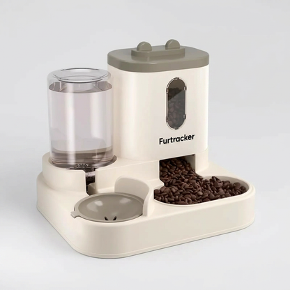 FurTracker™ Automatic Pet Feeder & Water Dispenser — Large Capacity for Cats & Dogs