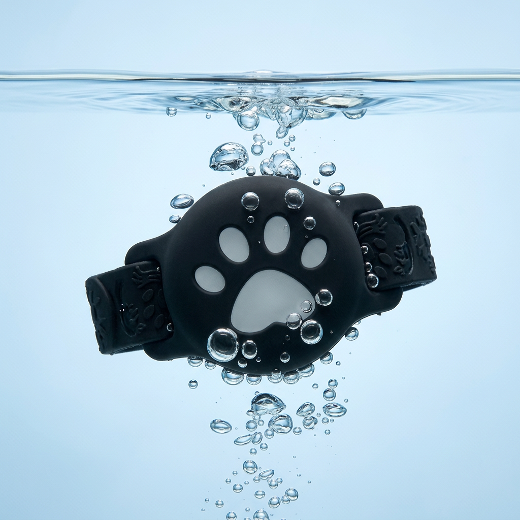 FurTracker GPS tracker waterproof feature demonstration
