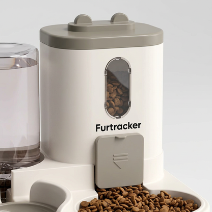 FurTracker™ Automatic Pet Feeder & Water Dispenser — Large Capacity for Cats & Dogs