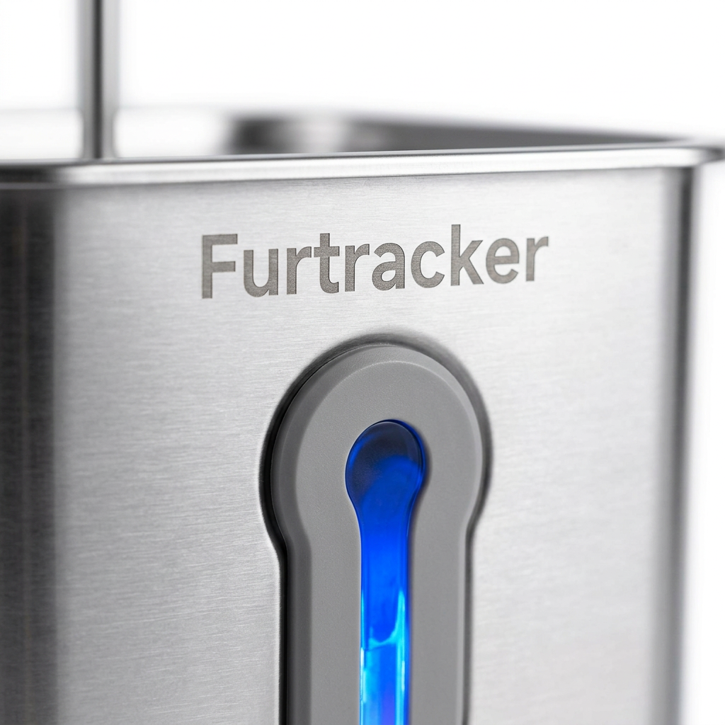 FurTracker™ Stainless Steel Cat Water Fountain — 4L Ultra-Quiet Automatic