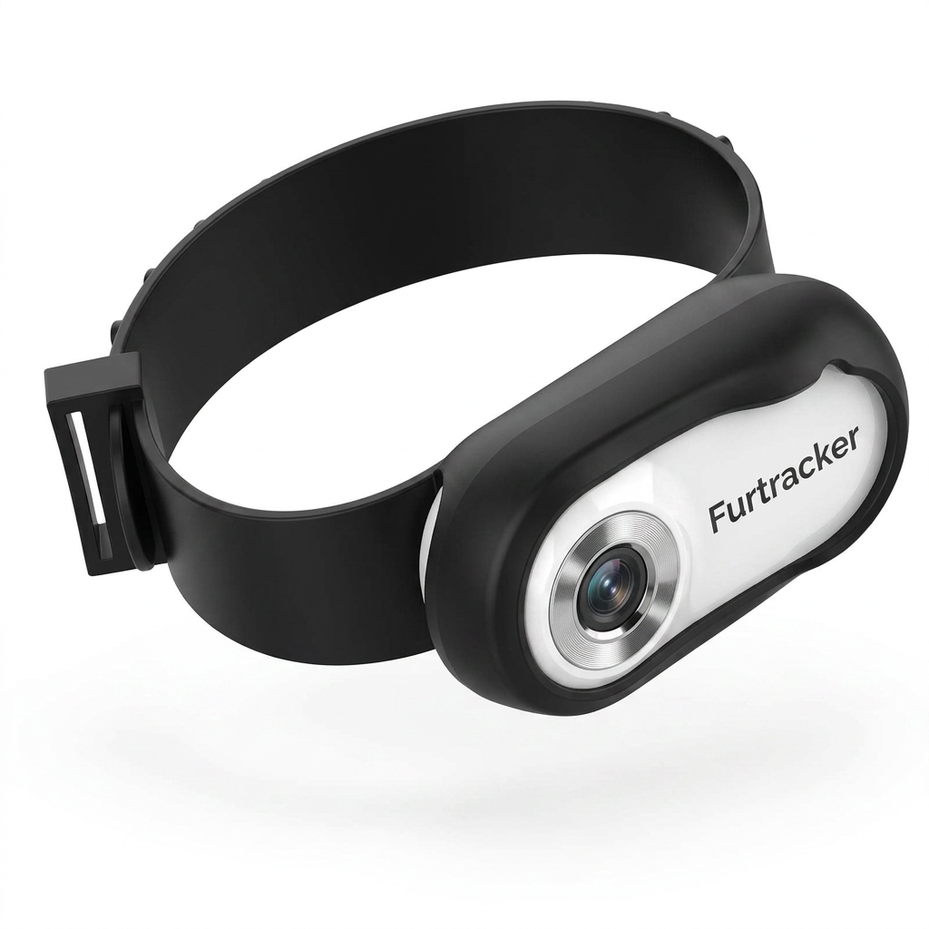 FurTracker™ Pet Action Camera — Full HD 1080P 170° Wide-Angle Collar Cam