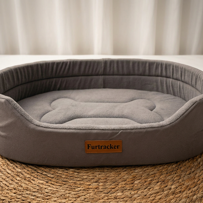 FurTracker™ Waterproof Orthopedic Dog Bed — Memory Foam Sofa with Washable Cover