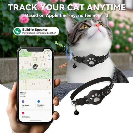 FurTracker™ Mini GPS Pet Collar Tracker — Real-Time Location for Dogs & Cats