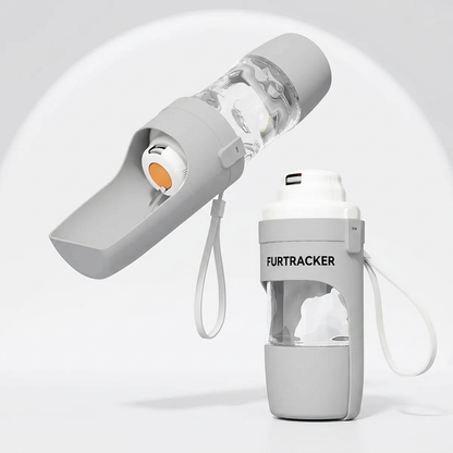 FurTracker™ Portable Dog Water Bottle — Ergonomic Leak-Proof Outdoor Hydration Dispenser