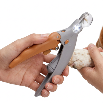 FurTracker™ Professional Pet Nail Clipper with LED Light — Precision Trimmer for Dogs & Cats