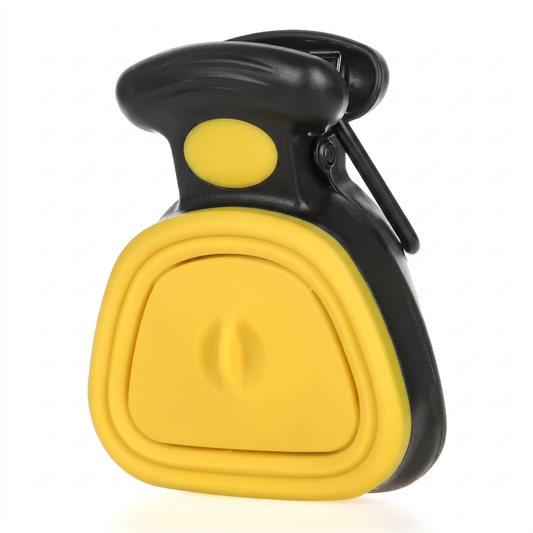 Foldable Pet Pooper Scooper with Decomposable Bags — Portable Dog Waste Picker & Excreta Cleaner